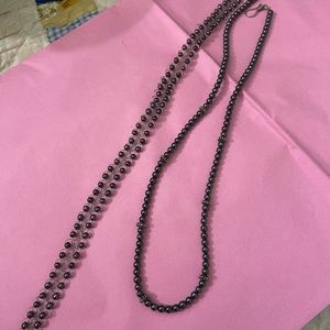 Woman’s jewelry necklaces